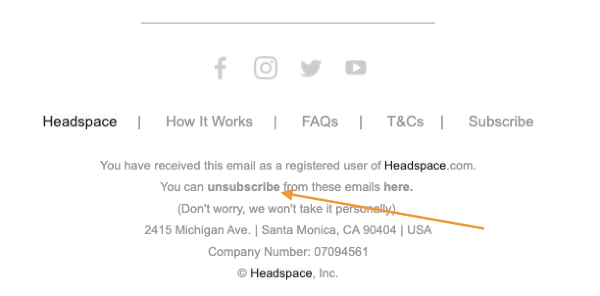 How can I unsubscribe from email communications? – Help Center